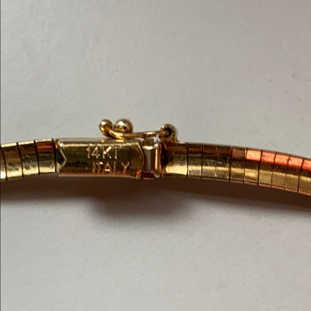14k necklace from Italy